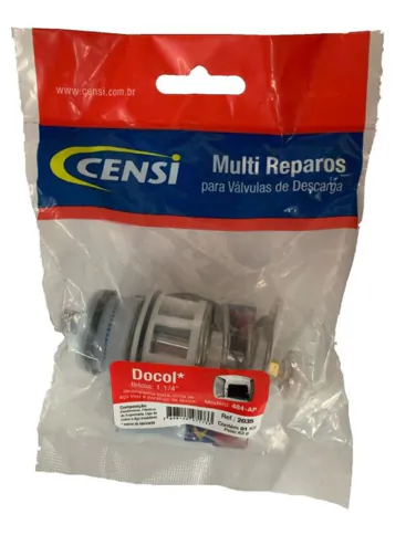 Reparo Válvula Descarga Docol Alta Pressão 1.1/4" 2035 Censi