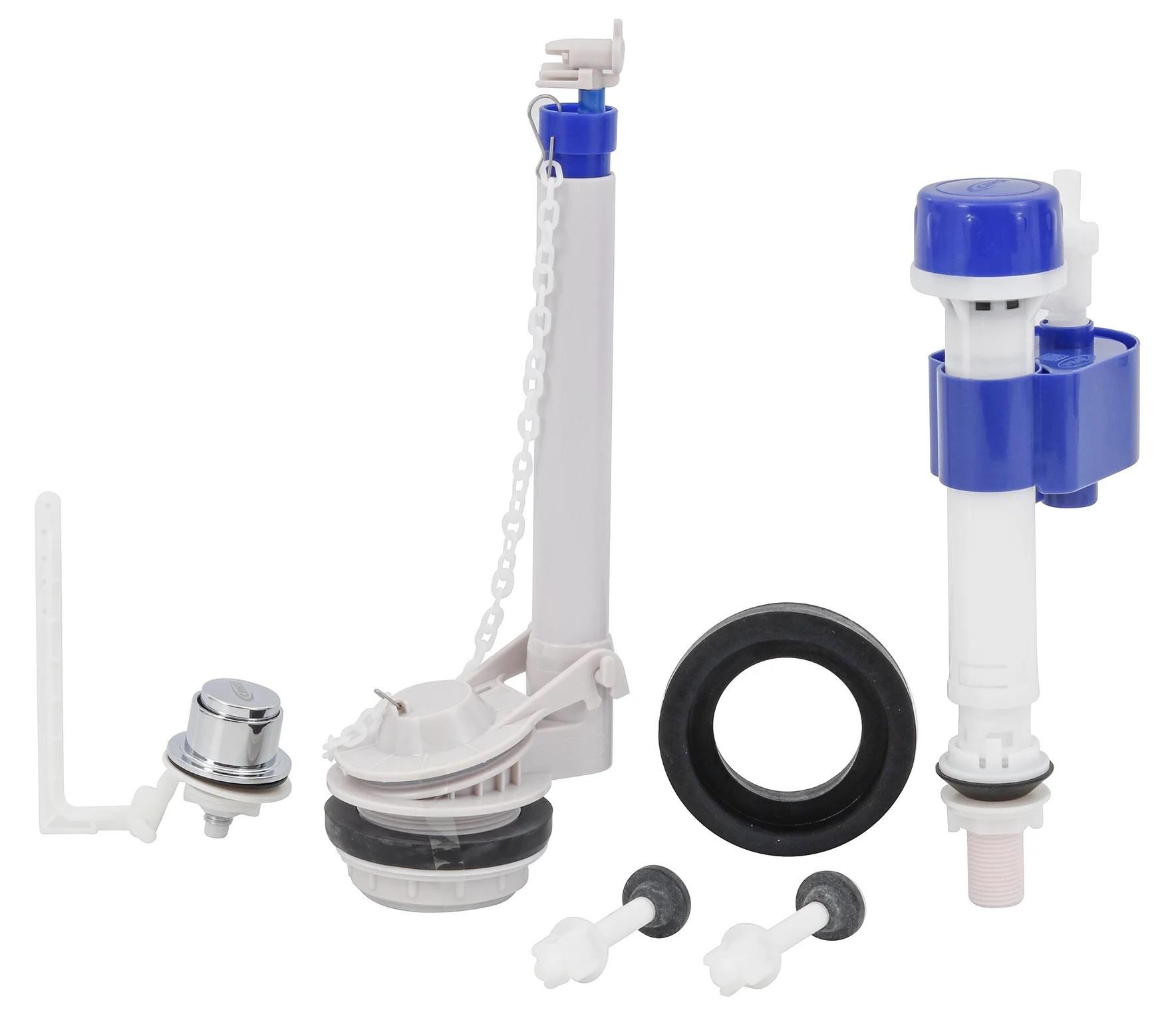 Kit Completo Reparo Universal Caixa Acoplada Botão Lateral Censi