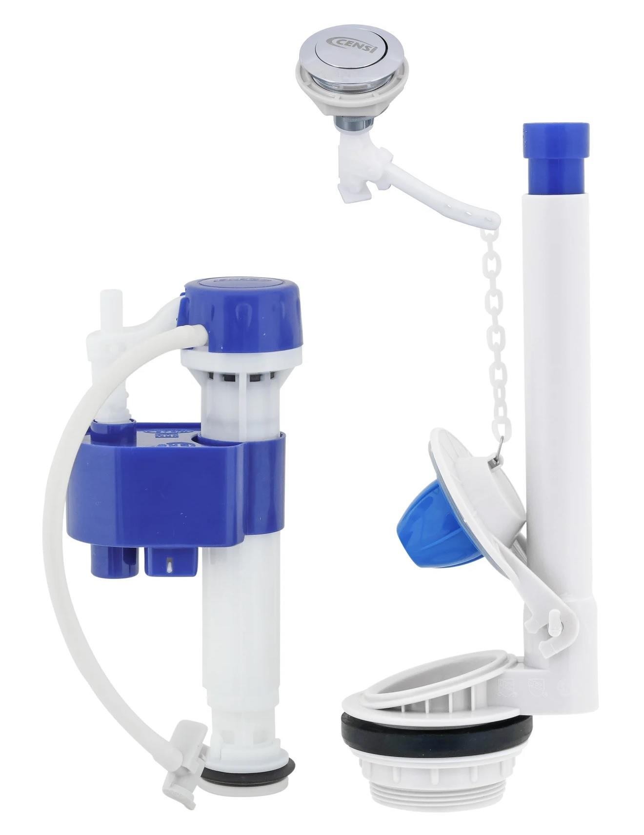 Kit Completo Reparo Universal Caixa Acoplada Botão Superior Censi