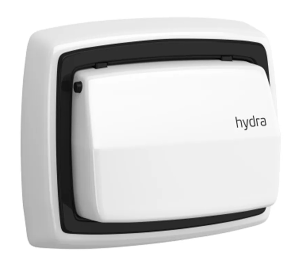 Acabamento P/ Válvula De Descarga Original Branco Hydra Max Deca