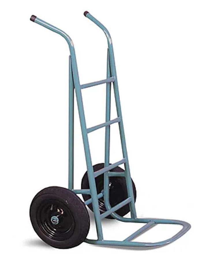 Carrinho de Armazém Azul 300kg c/ Pneu e Câmara Completo Metalpama