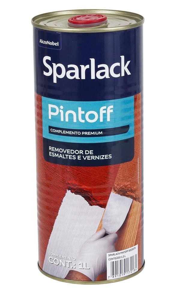 Removedor de Tintas e Vernizes Alta Performance Pintoff 1L Sparlack