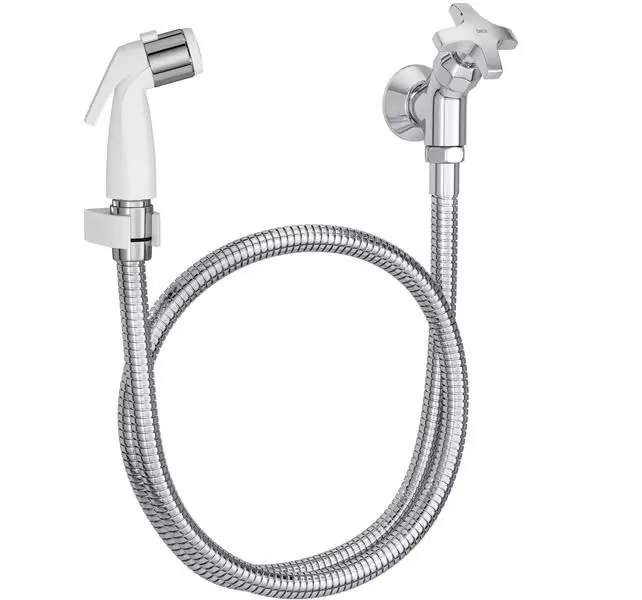 Ducha Higiênica Branca C/ Registro 1/4 Volta 1,20mt Deca Max