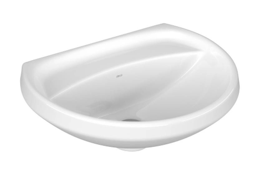 Lavatório p/ Coluna Louça Ravena Izy Branco 45,5cmx36cmx18cm Deca