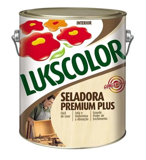 Seladora Concentrada p/ Madeira Premium Plus 3,6L Lukscolor