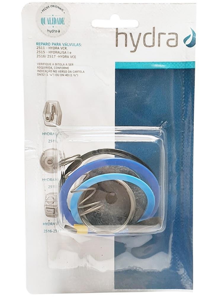 Reparo Original Válvula Antiga Hydra VCR/VCE /Lisa 1.1/2" Deca