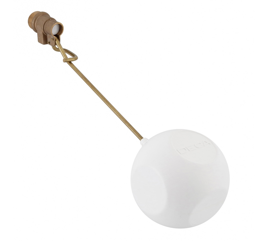 Torneira de Boia Metal Anti-Corrosivo p/ Caixa DÁgua 1.1/2" Deca