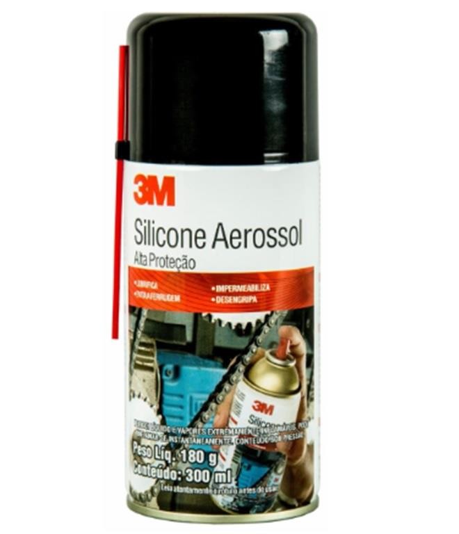 Silicone Lubrificante Spray Alta Proteção 300ml 3M Scotch