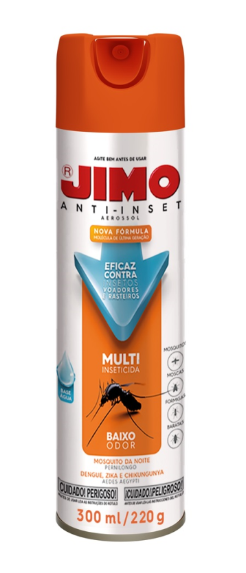 Multi Inseticida Spray Aerossol 300ml Jimo
