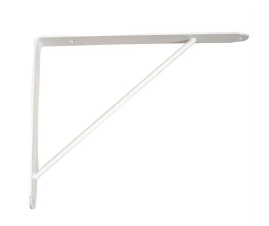 Suporte Mão Francesa p/ Prateleira Leve Branco 25cm Zamar