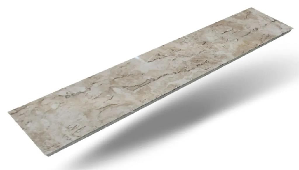 Soleira Mármore Travertino 82x14cm Di Mármore