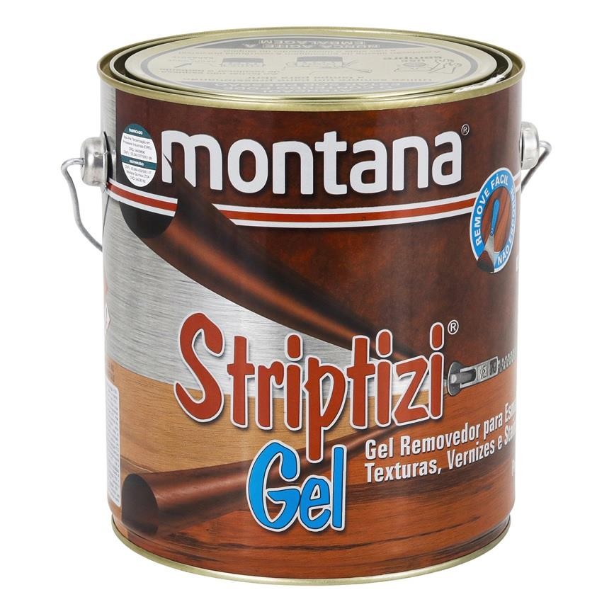 Removedor de Tintas, Vernizes, Textura em Gel Striptizi 4kg Montana