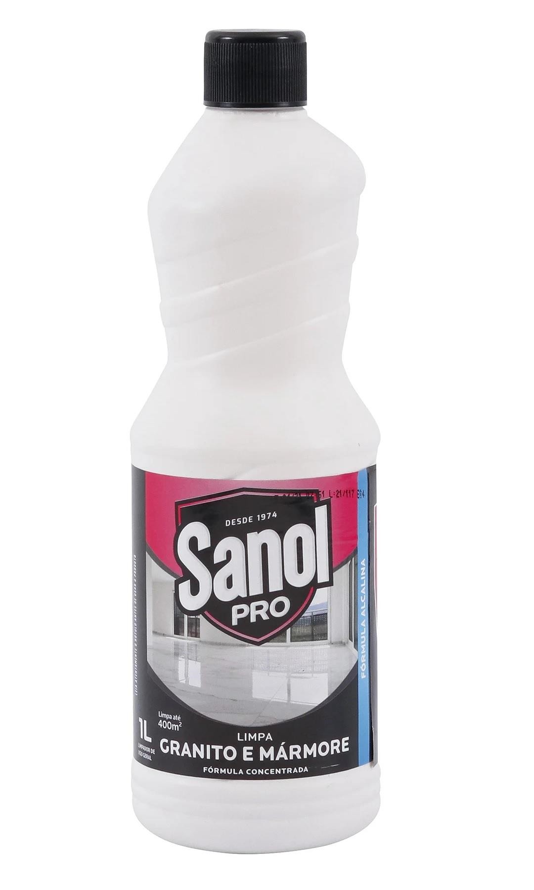 Limpa Granito e Mármore 1L Sanol Pró
