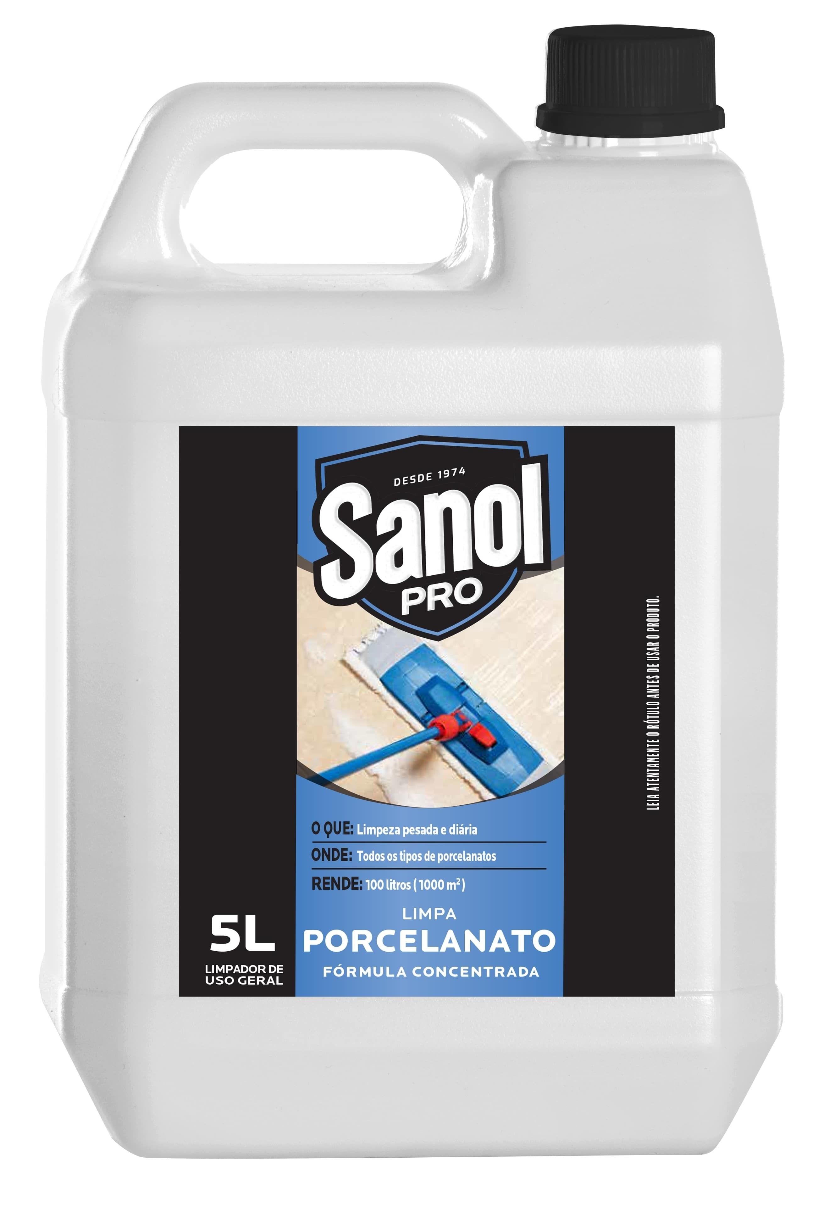 Limpa Porcelanato 5L Sanol Pró