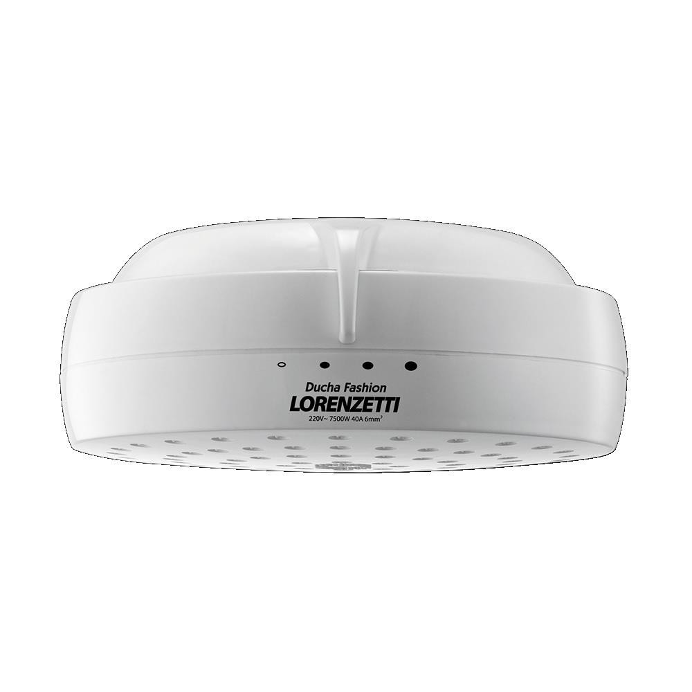 Chuveiro Elétrico Multitemperatura 220V 6800W Branco Fashion Lorenzetti