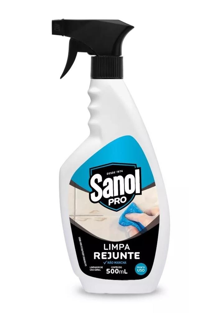 Limpa Rejunte Revestimento Spray 500ml Sanol