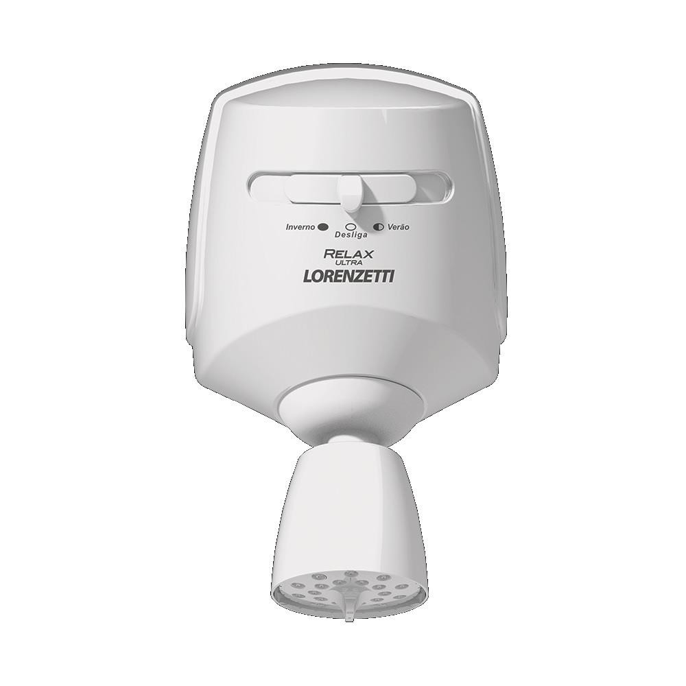 Chuveiro Elétrico Multitemperaturas Relax Ultra 3T 5500W 220V Lorenzetti