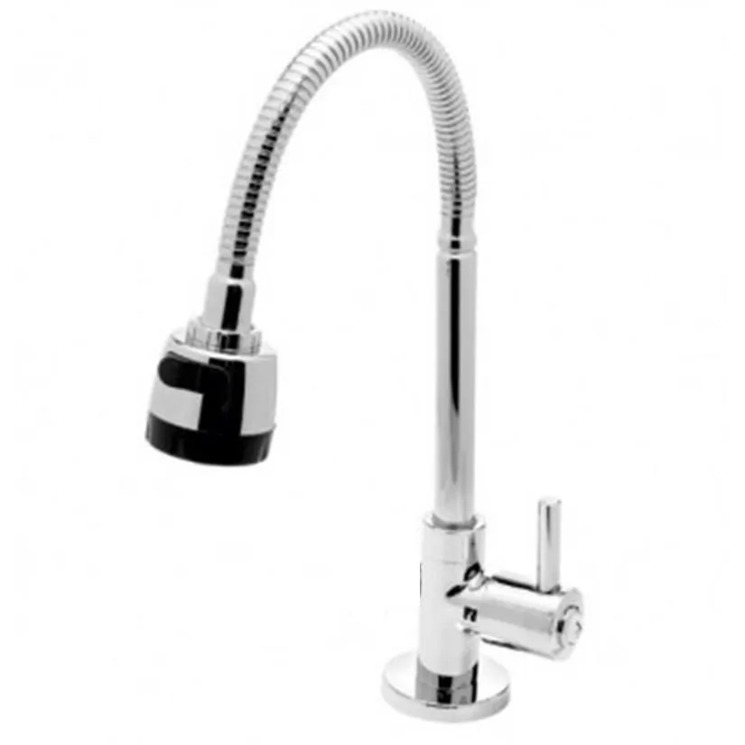 Torneira Cozinha Mesa Bica Gourmet Articulável Jato Duplo Rieti