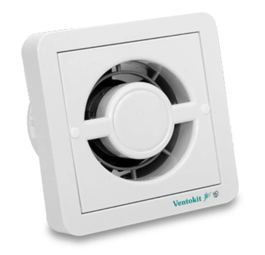 Exaustor Renovador de Ar Bivolt New Classic 80 Motor Ventokit