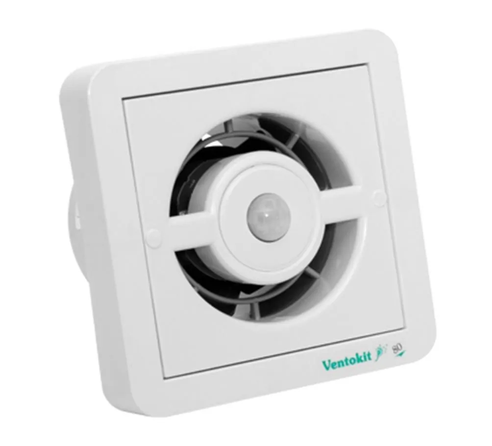 Exaustor Renovador Ar Bivolt c/ Sensor Presença 80 Motor Ventokit