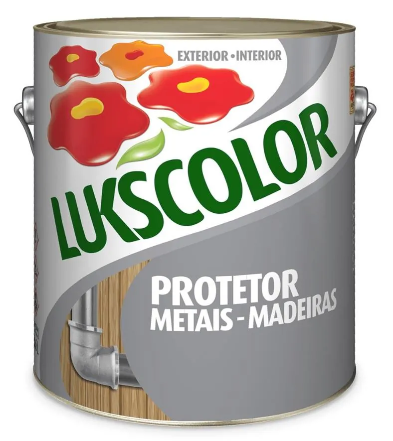 Fundo Zarcão Laranja Protetor p/ Metais 3,6L Lukscolor