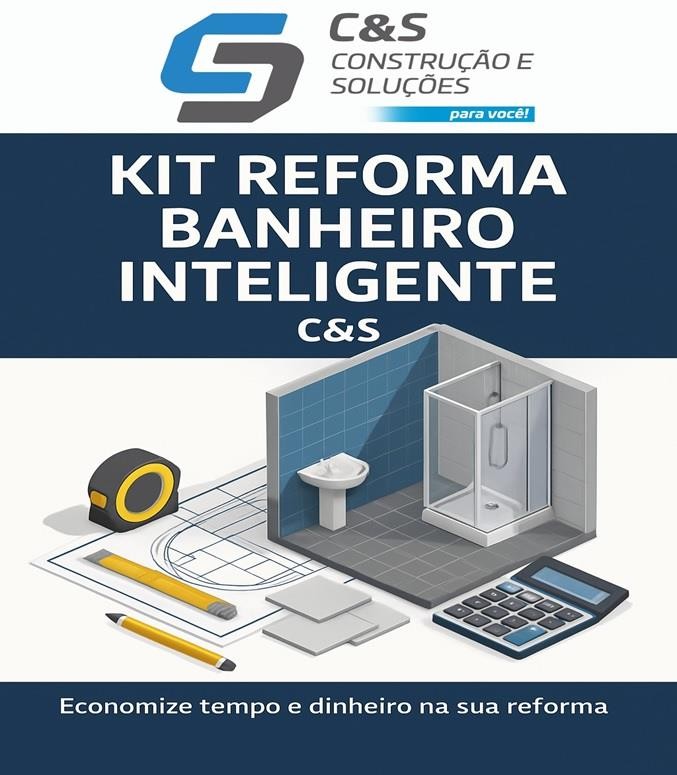 Ebook Guia Reforma Inteligente Banheiro C&S