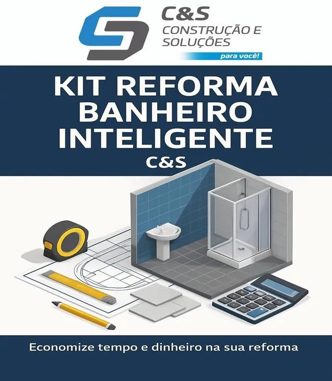 Ebook Guia Reforma Inteligente Banheiro C&S