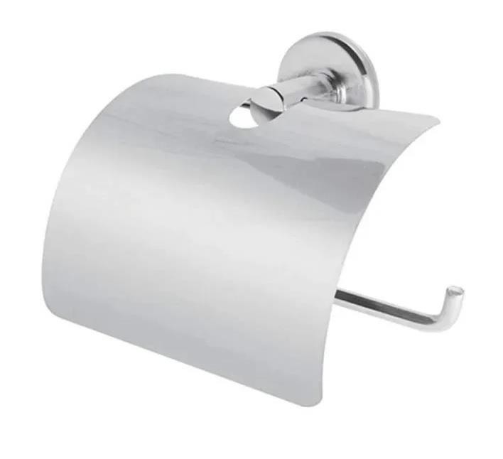 Papeleira Porta Papel Higiênico c/ Tampa Aço Inox Faetto Hidrolar