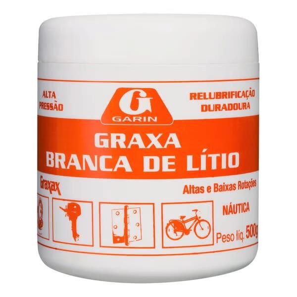 Graxa Branca de Lítio Náutica 500g Garin