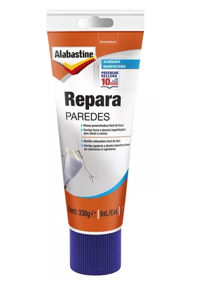 Repara Paredes Rápido e Fácil Branco 330g Alabastine