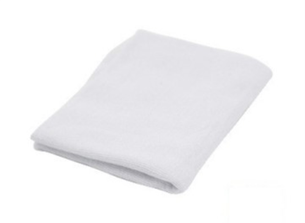 Pano de Chão Branco Liso Saco Alvejado para Limpeza