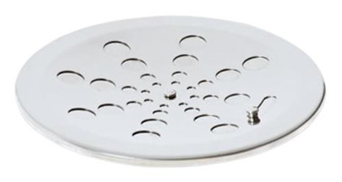 Grelha sem Caxilho Redonda Aço Inox Abre/Fecha 15x15cm Estilmax