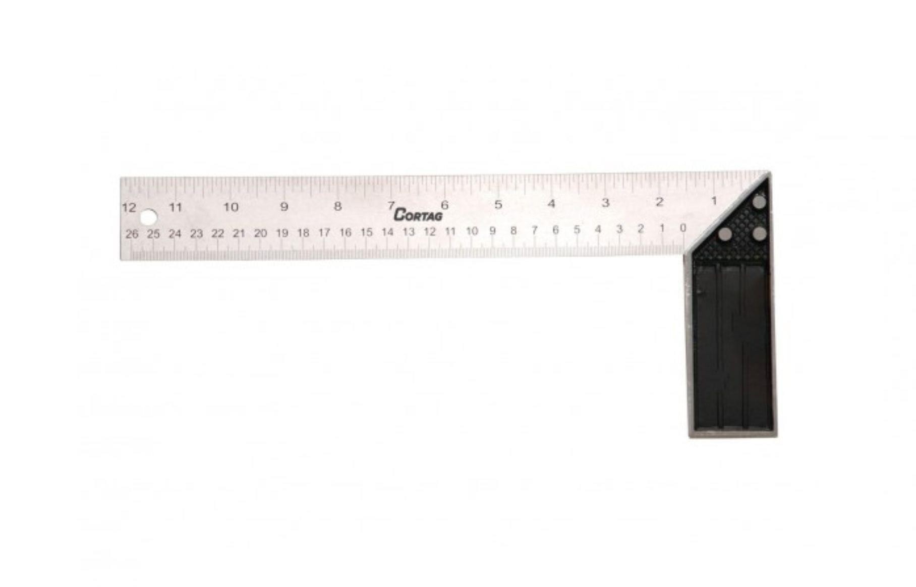 Esquadro c/ Cabo De Alumínio 35cm 14" Cortag