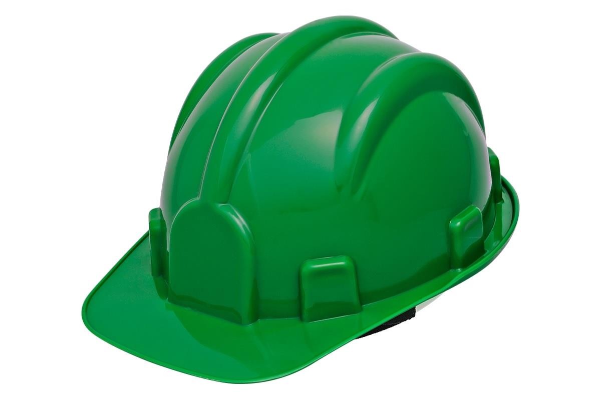 Capacete De Segurança Com Aba Frontal Verde Classe A/B Delta