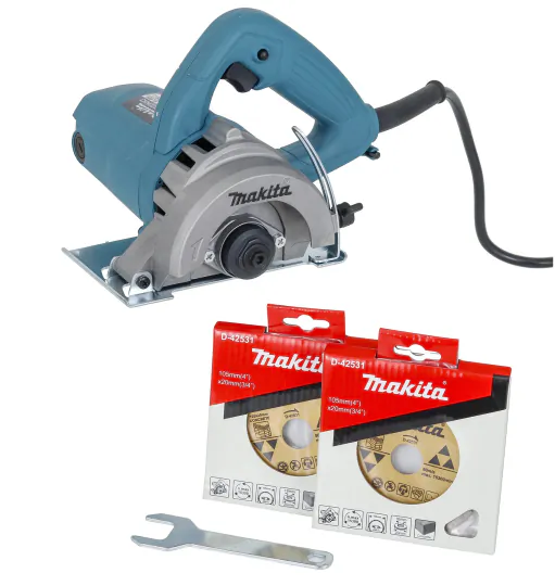 Serra Mármore 110mm 127V / 1300W 4100NH3ZX2 c/ 02 Discos Makita