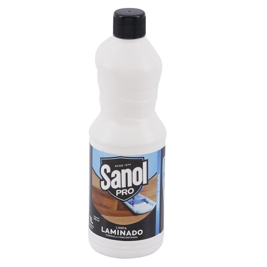 Limpa Piso Laminado / Vinílico Concentrado 1L Sanol