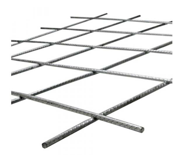 Tela Soldada Malha Pop Leve Aço 3,4mm 20x20cm  2m X 3m Gerdau