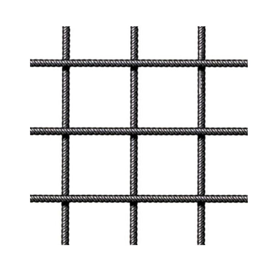 Tela Soldada Malha Pop Pesada Aço 4,2mm 10x10cm  2m X 3m Gerdau