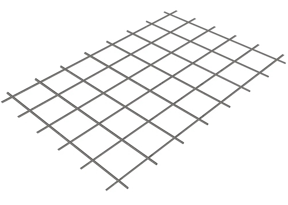 Tela Soldada Malha Pop Reforçada Aço 4,2mm 15x15cm  2m X 3m Gerdau