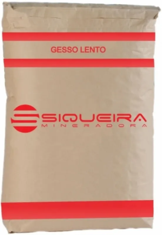 Gesso Revestimento Em Pó Secagem Lenta 40kg Siqueira