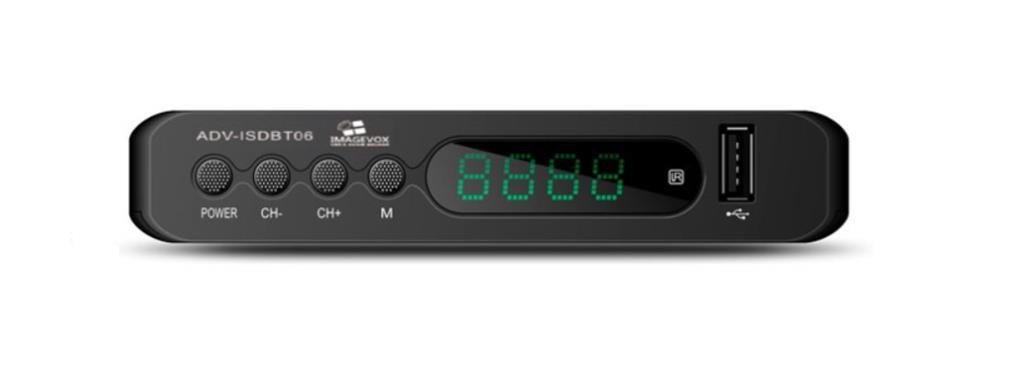 Conversor Receptor Digital Alta-Definição Adv-Isdbt06 Imagevox