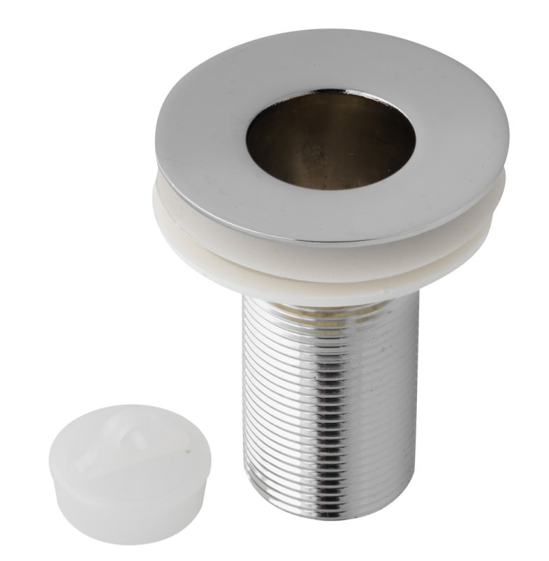 Válvula Escoamento Lavatório Cromada 7/8" s/ Ladrão Hidroprata