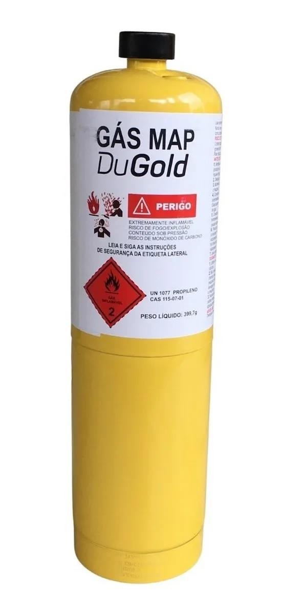 Refil Gás Map Pro p/ Maçarico Portátil 400g Dugold