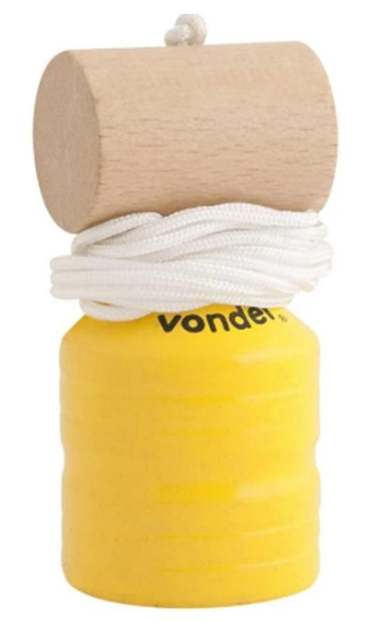 Prumo de Parede Metal Amarelo 500g Vonder