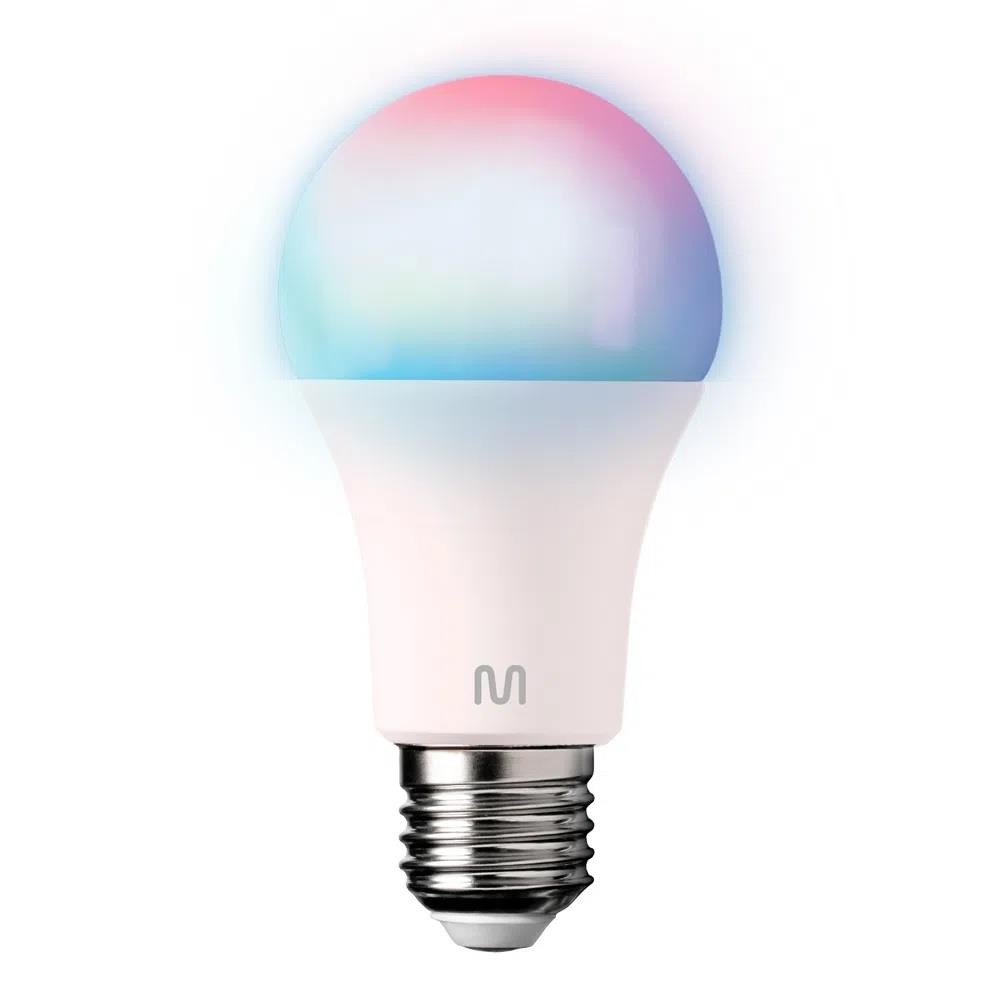 Lâmpada LED RGB Dimerizável Bivolt Inteligente Wi-Fi SE239 Multilaser
