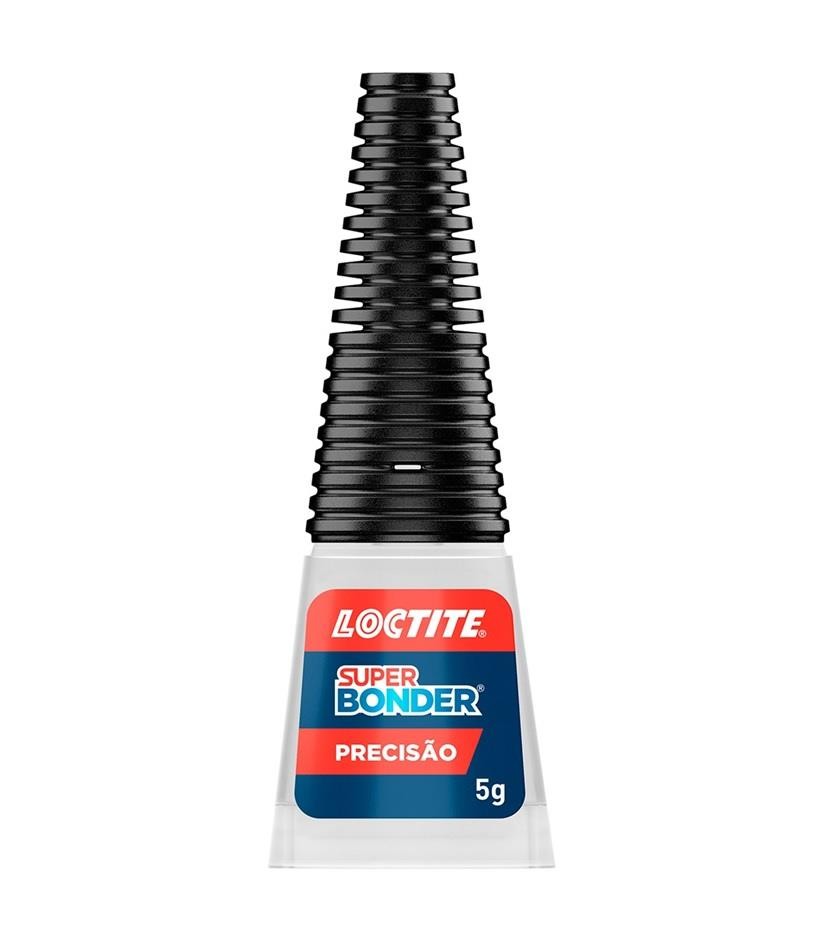 Adesivo Cola Instantânea Super Bonder Original Precisão 5g Loctite