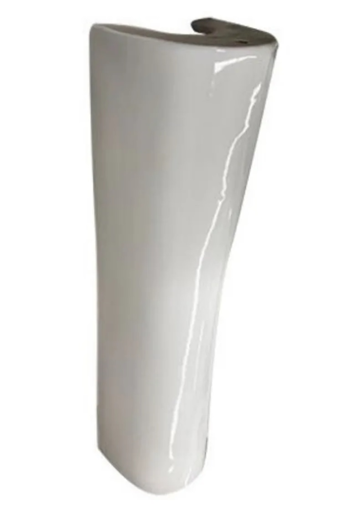 Coluna para Lavatório Louça Branco Esmaltado Évora Luzarte