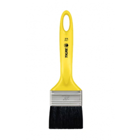 Pincel Trincha p/ Tintas Esmalte e Óleo Cerda Preta 519 2.1/2" Tigre