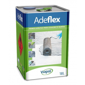 Primer p/ Manta Asfáltica Preto Adeflex 18L Viapol
