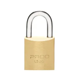 Cadeado Em Latão C/ 02 Chaves 20mm Pado